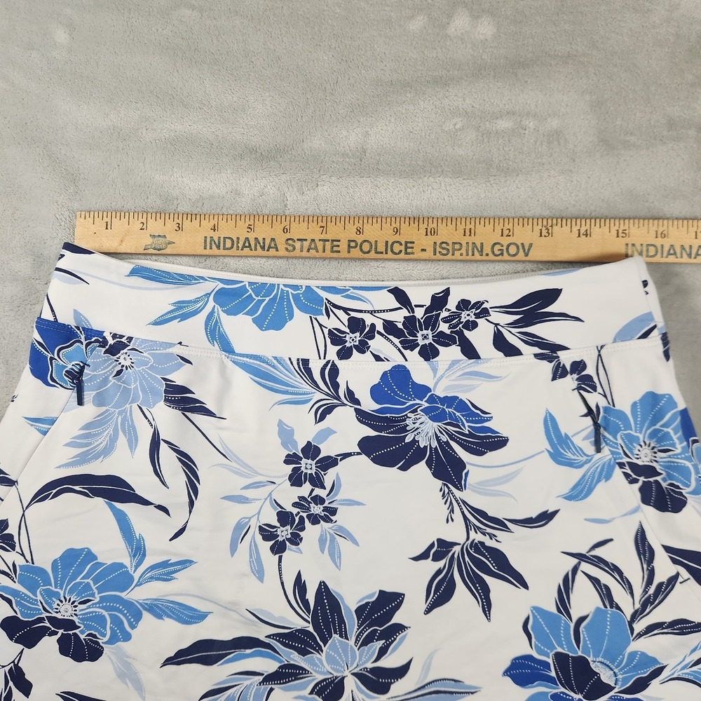 Tommy Bahama IslandZone Blue White Skort Small Golf Tennis Pickleball Athleisure - Picture 2 of 6